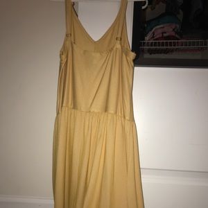 Yellow summer dress